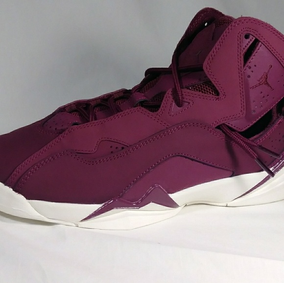 Jordan True Flight BG Boys Grade School Bordeaux - Picture 2 of 8